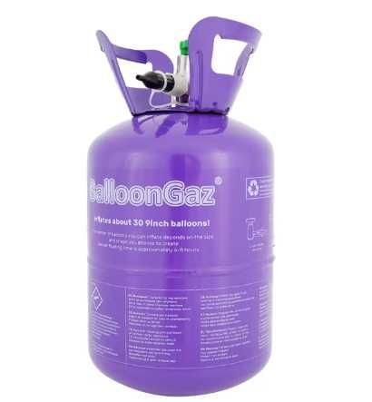 Butla z helem, Balony z helem + GRATIS paczka BALONÓW