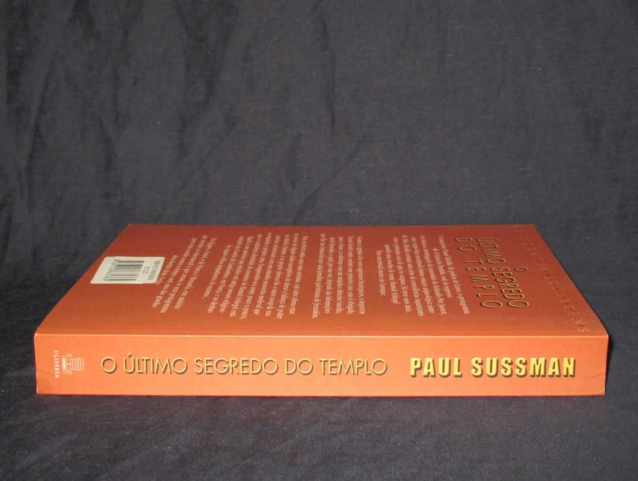 Livro O Último segredo do templo Paul Sussman