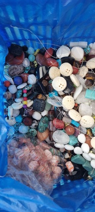 Caixa 15 kgs peças variados bijuteria