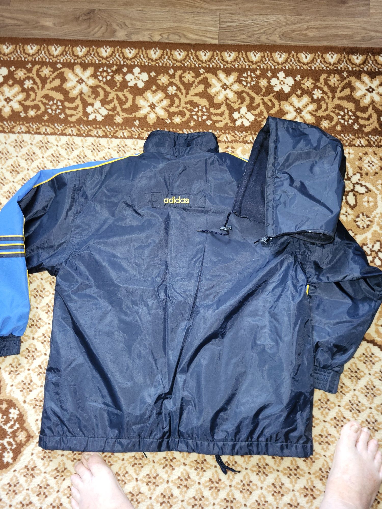 Куртка мужская осень/весна, размер 48, рост 168см, с подстёжкой, б/у