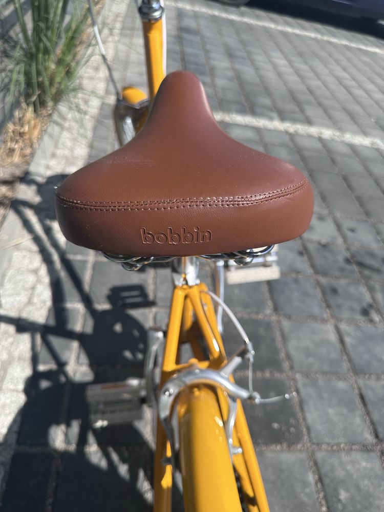 Rower bobbin vintage zolty 20”