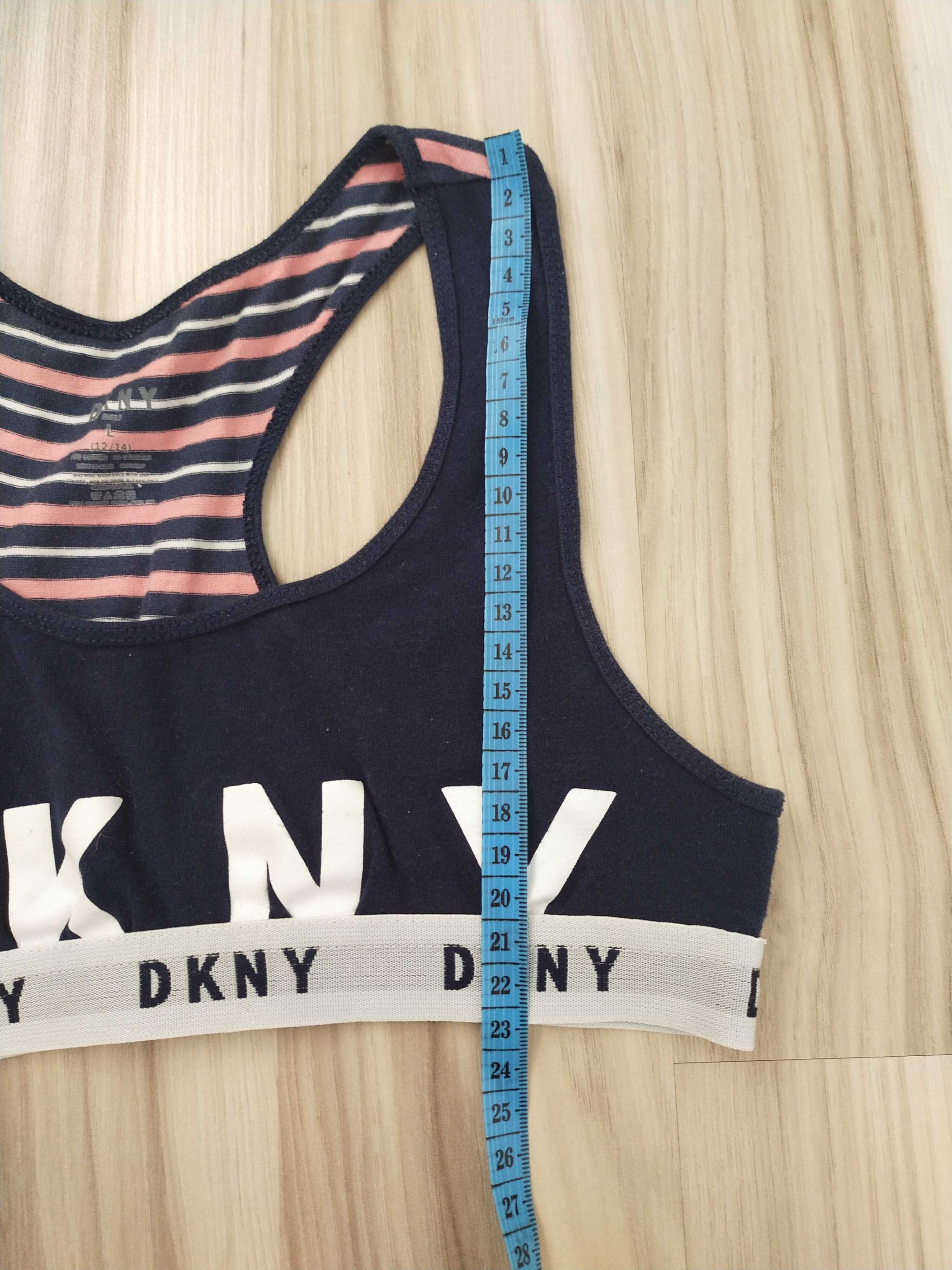 DKNY stanik i dwie sztuki majtek Donna Karan New York zestaw komplet