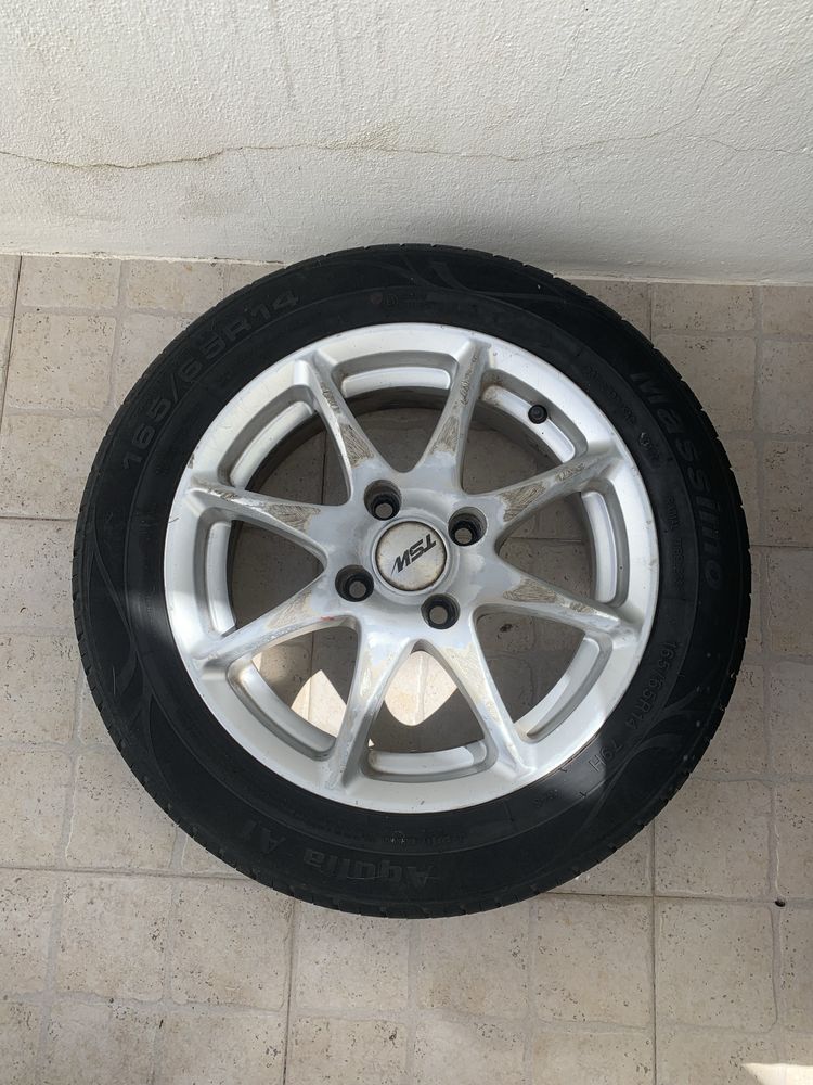 Jantes com pneu tsw 165/65R14