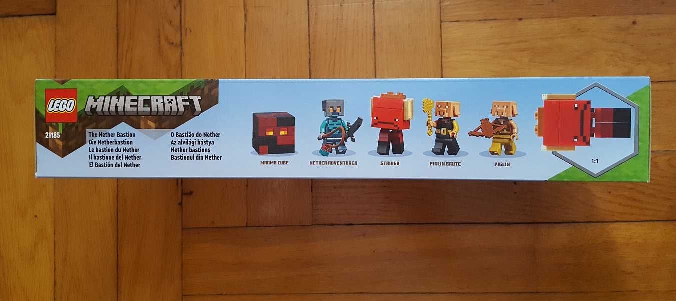 LEGO 21185 Minecraft - Bastion w Netherze - NOWE Wrocław
