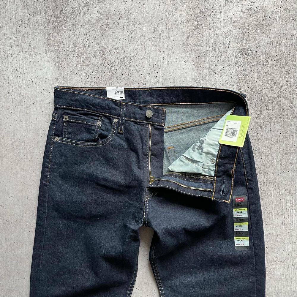 Джинси Levis 502 темно сині