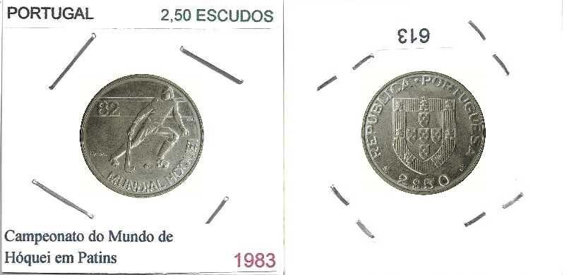 Mundial de Hóquei em Patins - - - Série - 1982 - - - - Moedas