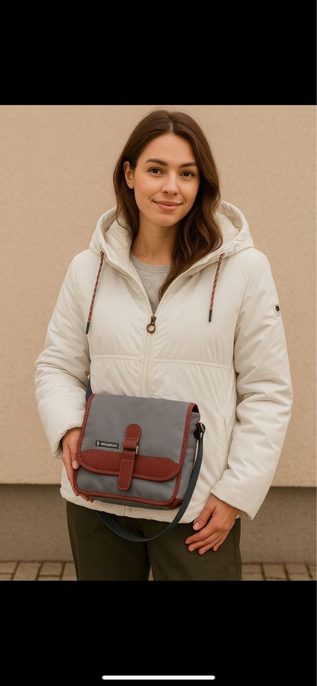 Samsonite torba listonoszka  kolor khaki