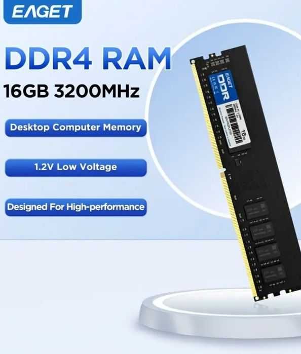 Нова оперативна пам'ять EAGET DDR4 3200MHz на 16Гб
