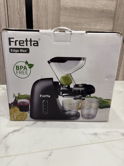 Соковижималка Fretta Edge Max в червоному кольорі