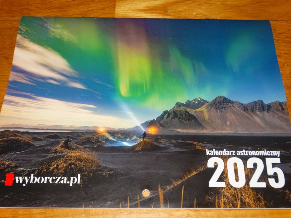 KALENDARZ Astronomiczny 2025 wyborcza ciekawe zdjęcia Aktualny Nowy