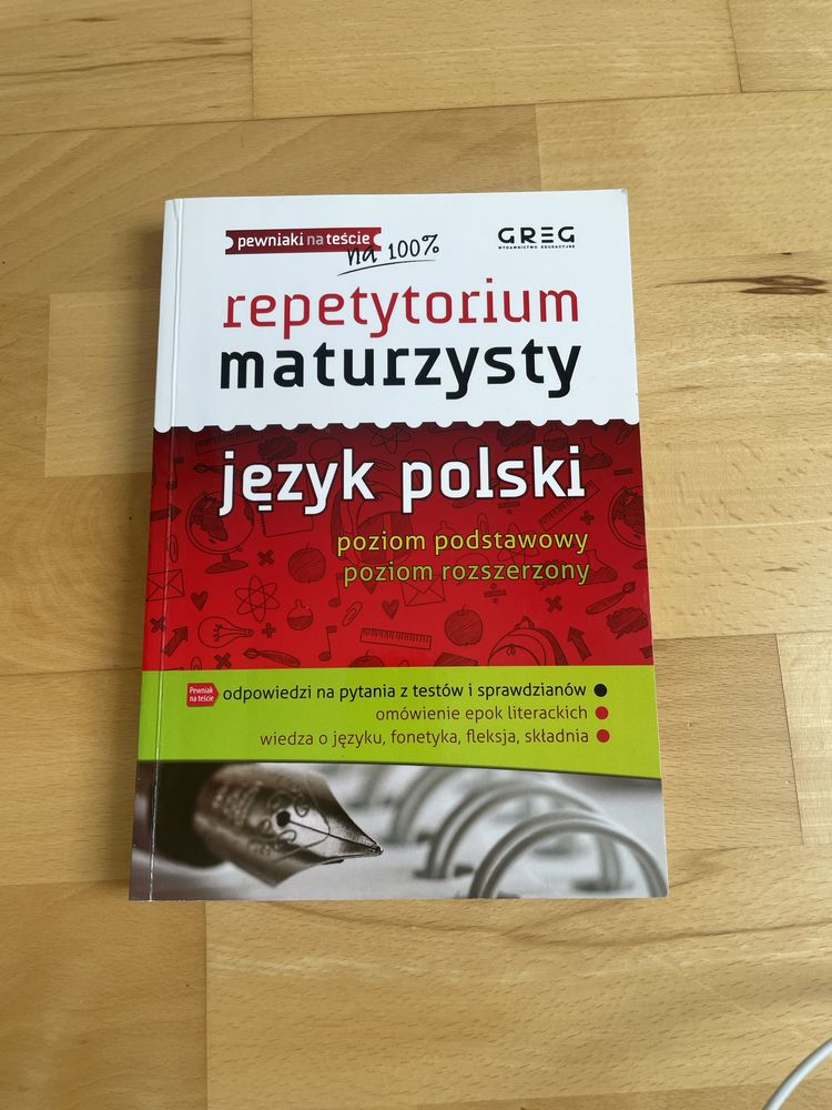 repetytorium maturzysty- język polski