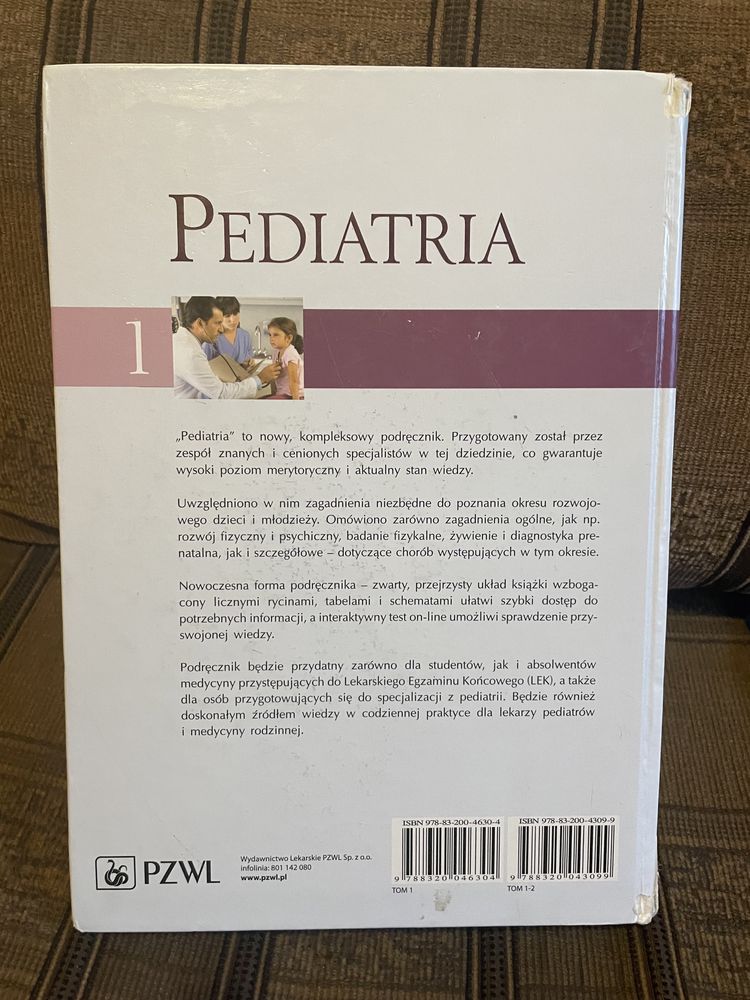Ksiazka Pediatria 1
