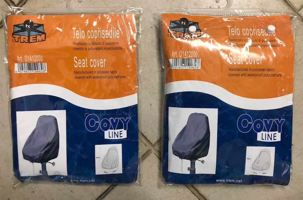 Capa para banco de embarcação