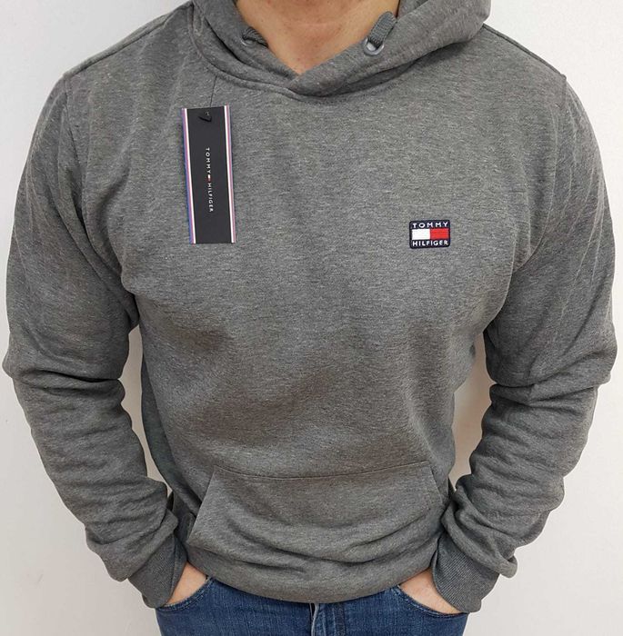 Męska bluza z kapturem