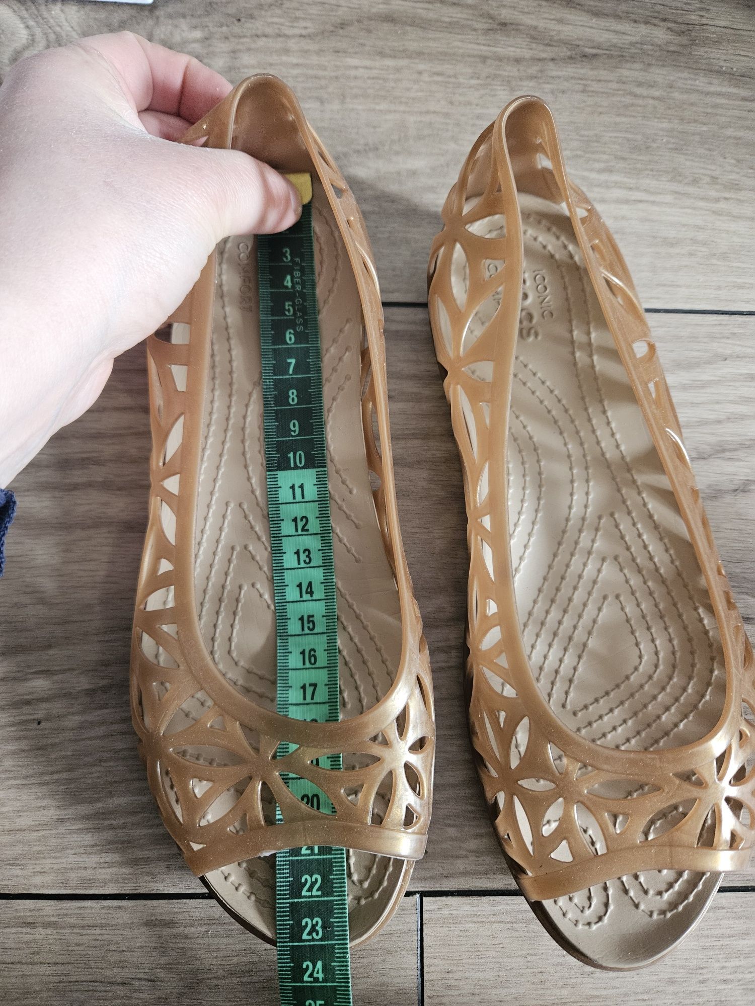 Balerinki ażurowe crocs buty w6 36 37