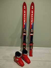 Narty Salomon 100cm + Buty Rossignol 175mm, komplet dla Dziecka