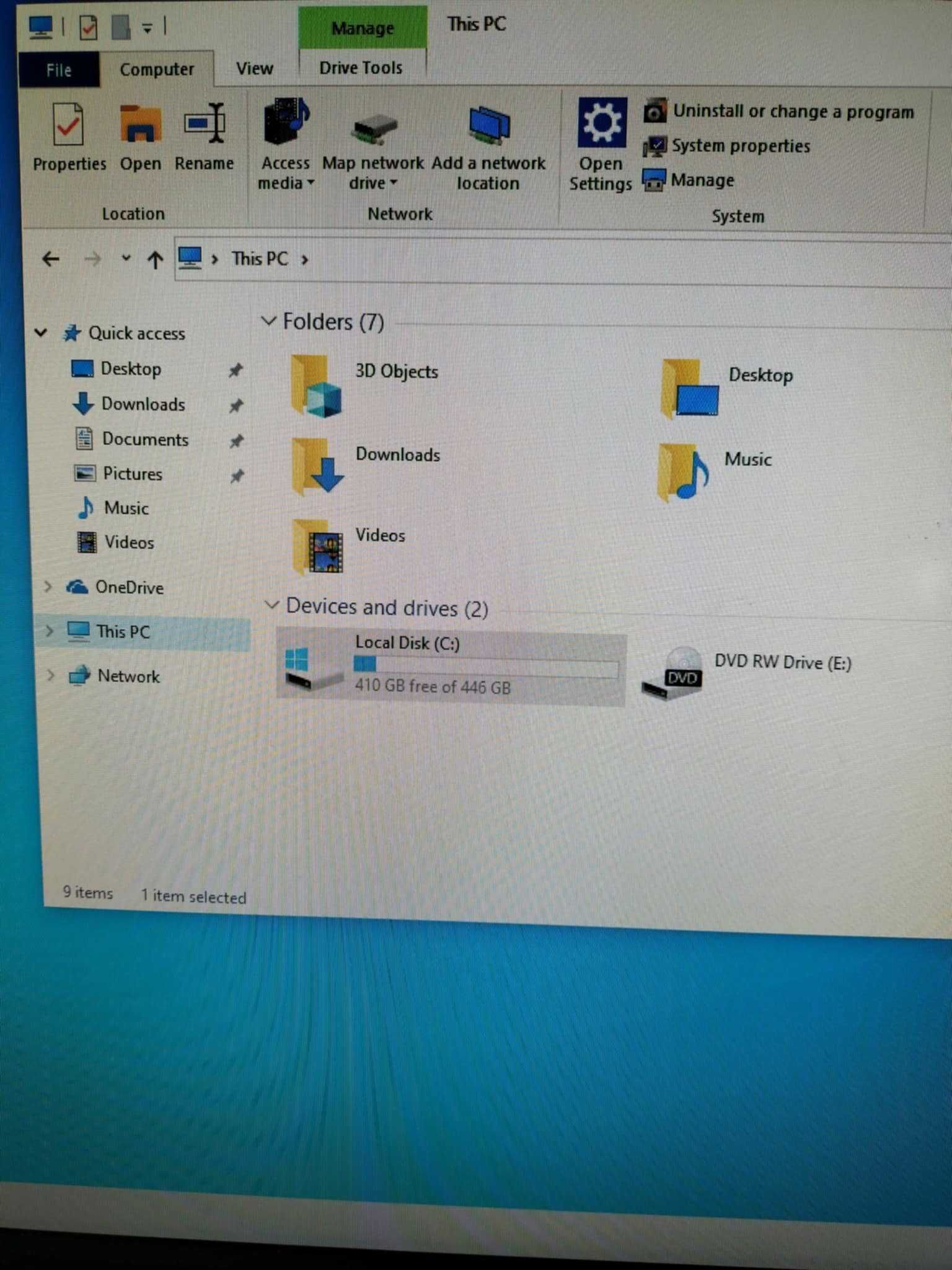 PC + monitor for sale