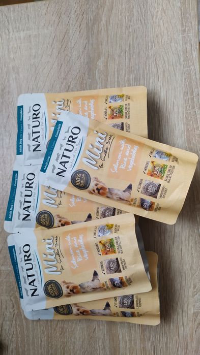 Naturo adult mini grain free łosoś , ryż, 150G