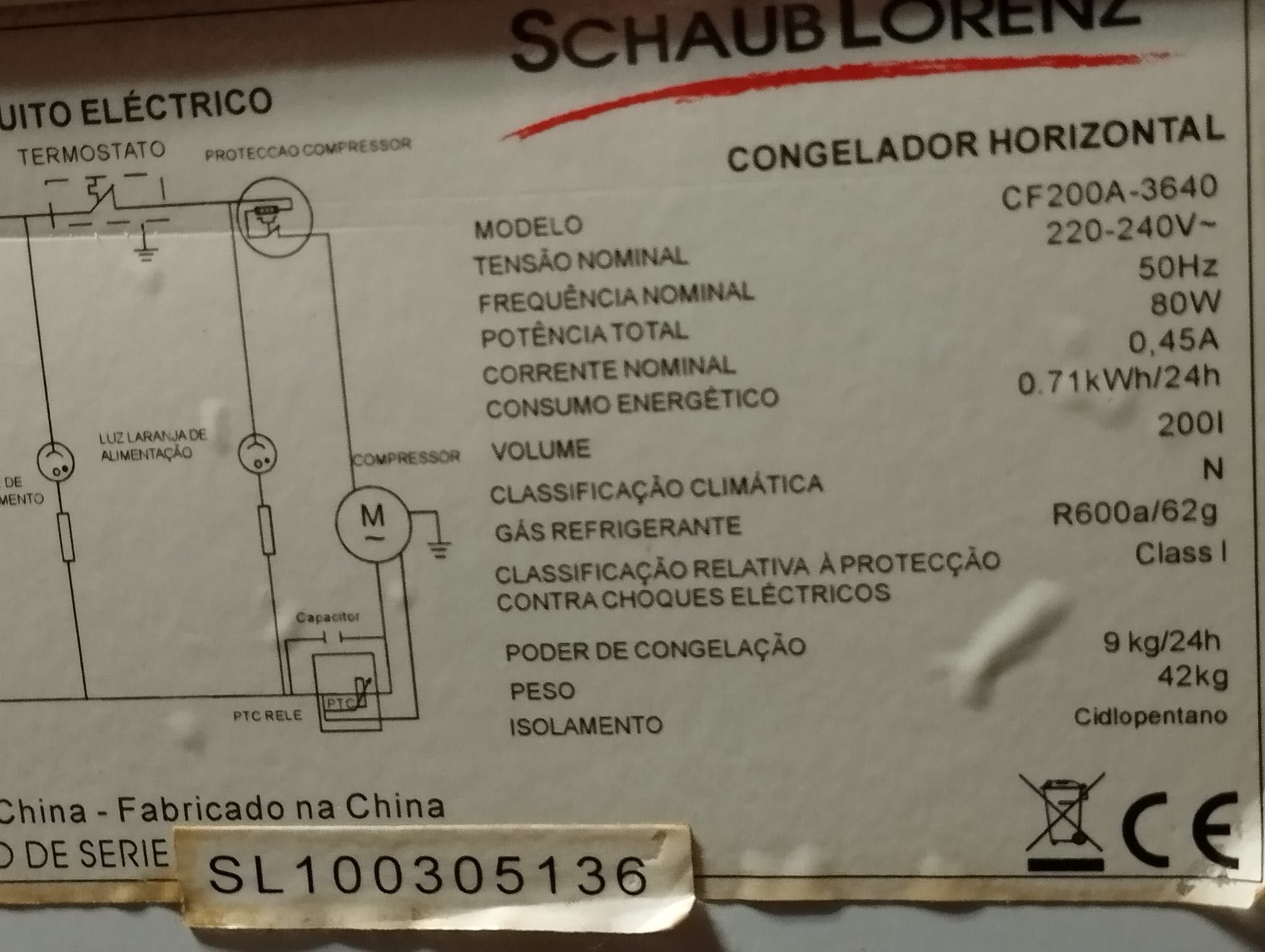 Arca Congeladora SCHAUBLORENZ