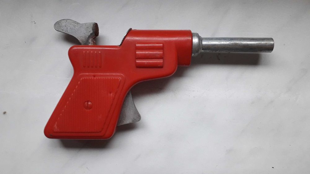 Pistolet zabawka PRL