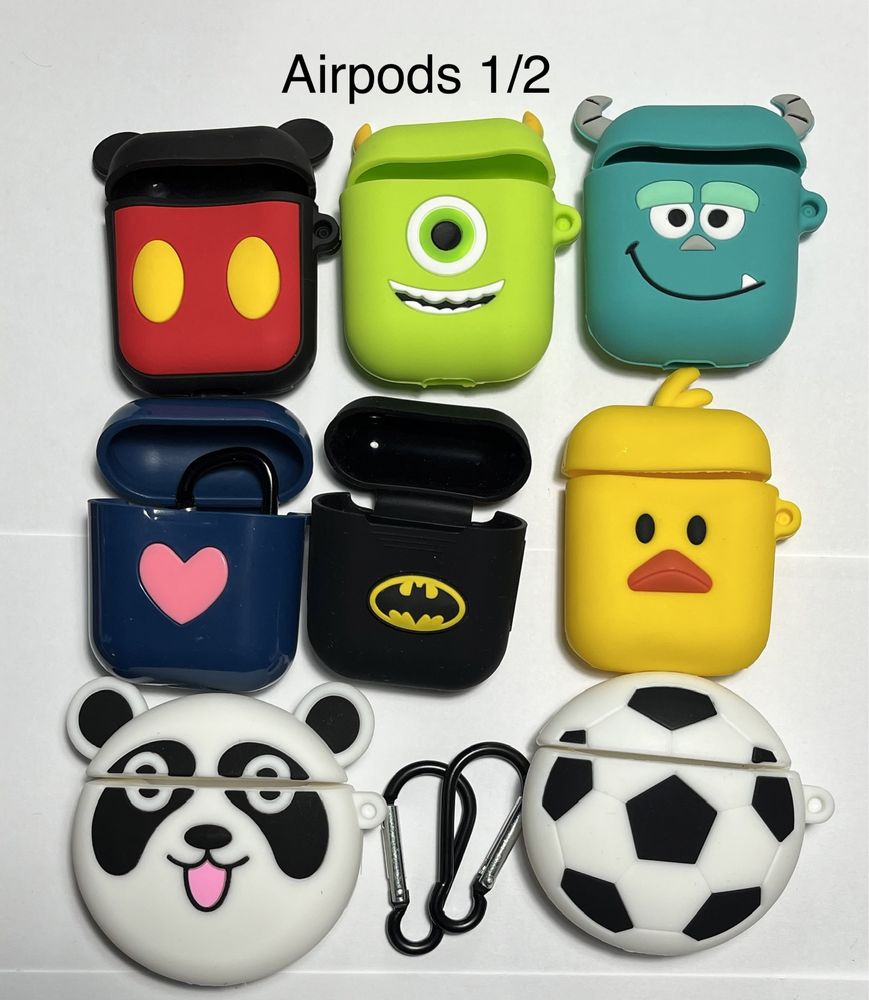 Чехол airpods 1/2, pro