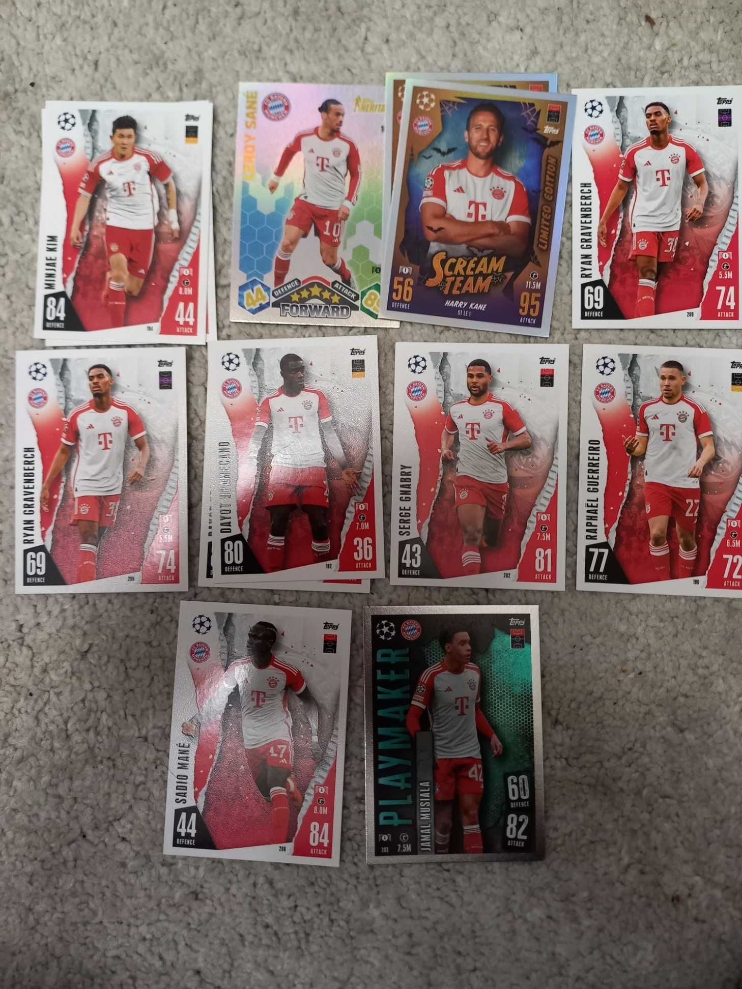 Cartas do Match Attax 2023/2324