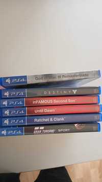 PS4  (vendida)  + 6 Jogos