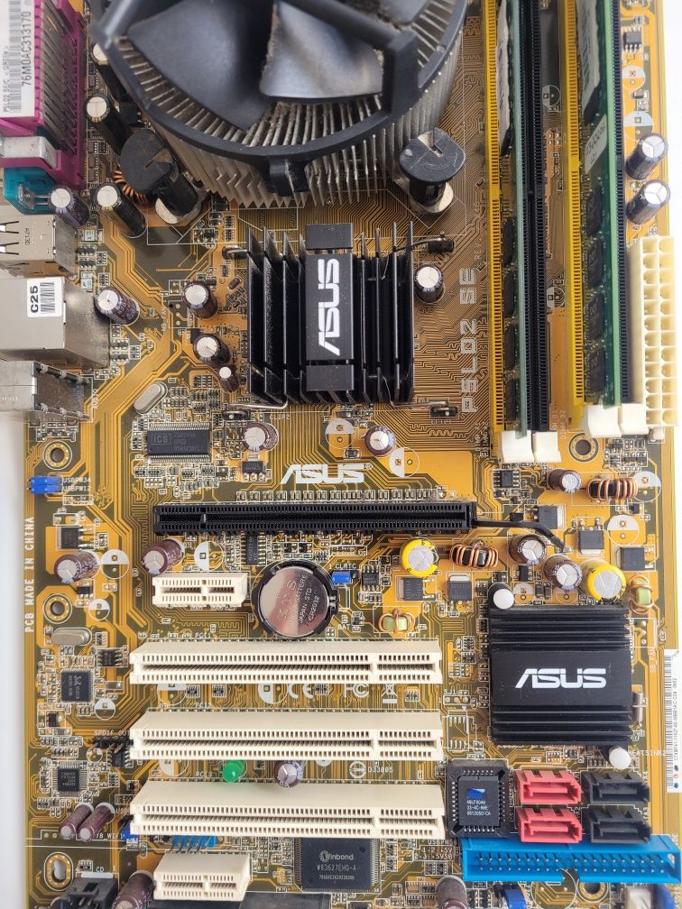 Motherboard Asus + cpu 4400 + 2Gb Ram