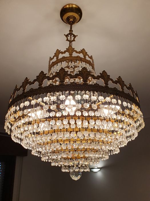 Lustre  Cristal tecto