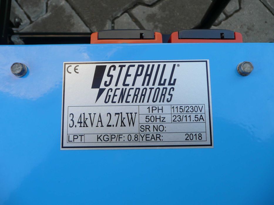 Agregat prądotwórczy Stephil 2,7KW