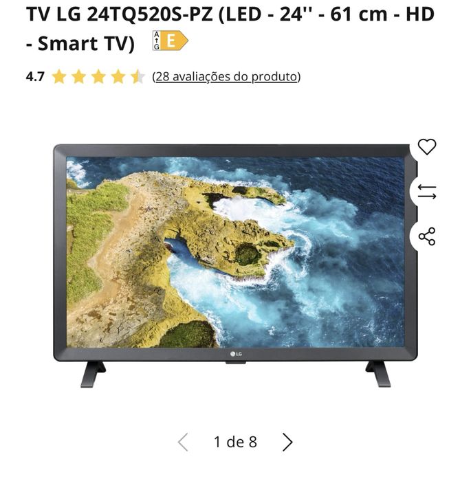 Televisor marca LG
