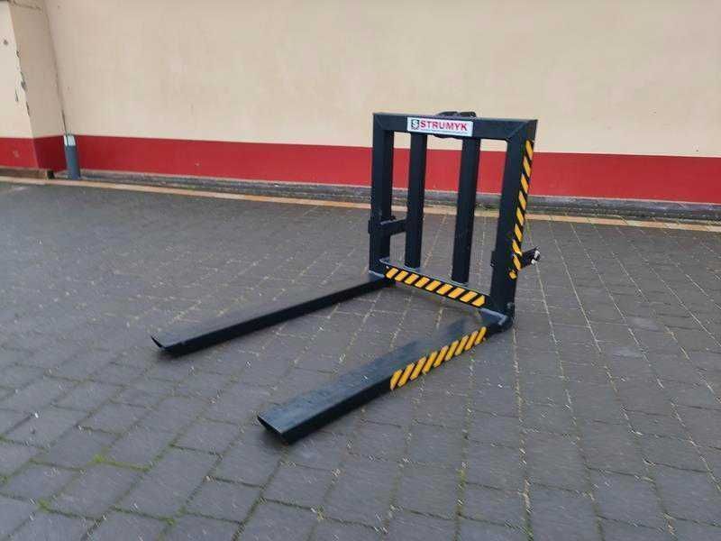 Widły do palet PALECIAK na tył TUZ na podnośnik 1200kg na tył ciągnika