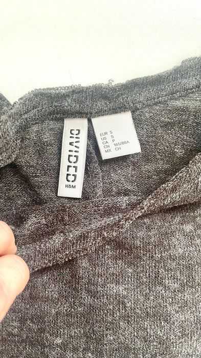 Cienki sweterek mgiełka H&M, rozmiar S