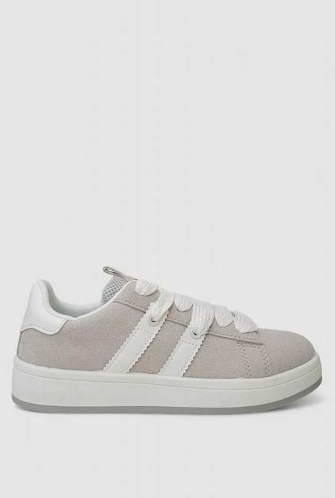 Кросівки жіночі шкіра, колір чорно-білий