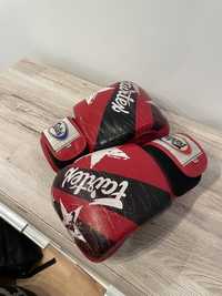 Rękawice tajskie/bokserskie Fairtex 16oz czerwone