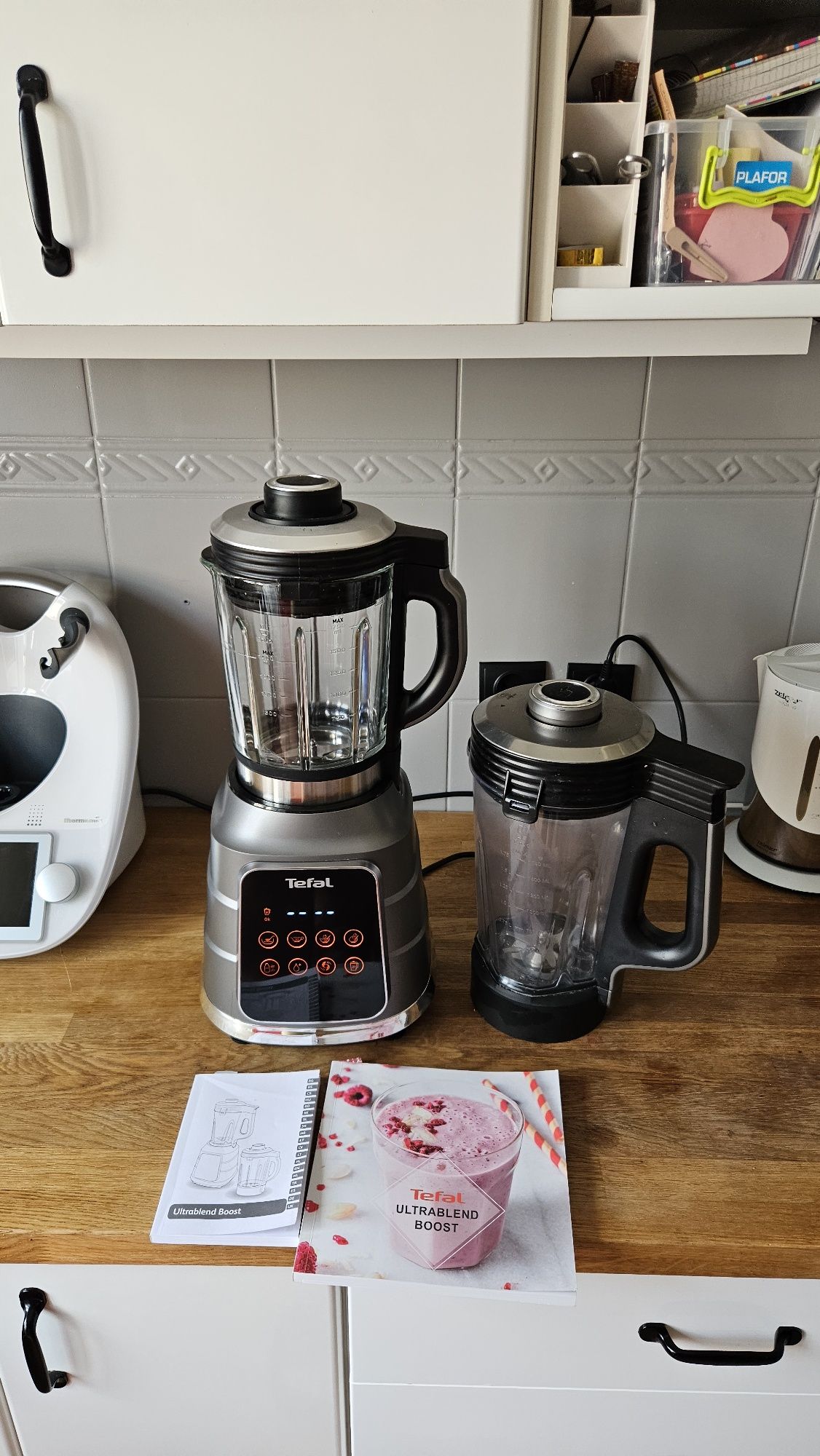 Blender Tefal Ultrablend boost vacuum próżniowy,2 kielichy