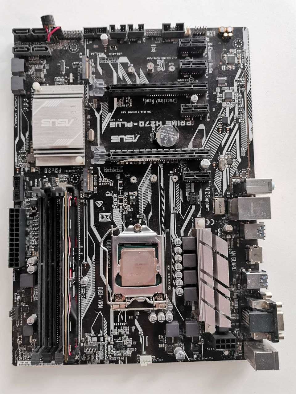 ASUS Prime H270-Plus + Intel Pentium G4400 + DDR4 16GB 2400 MHz