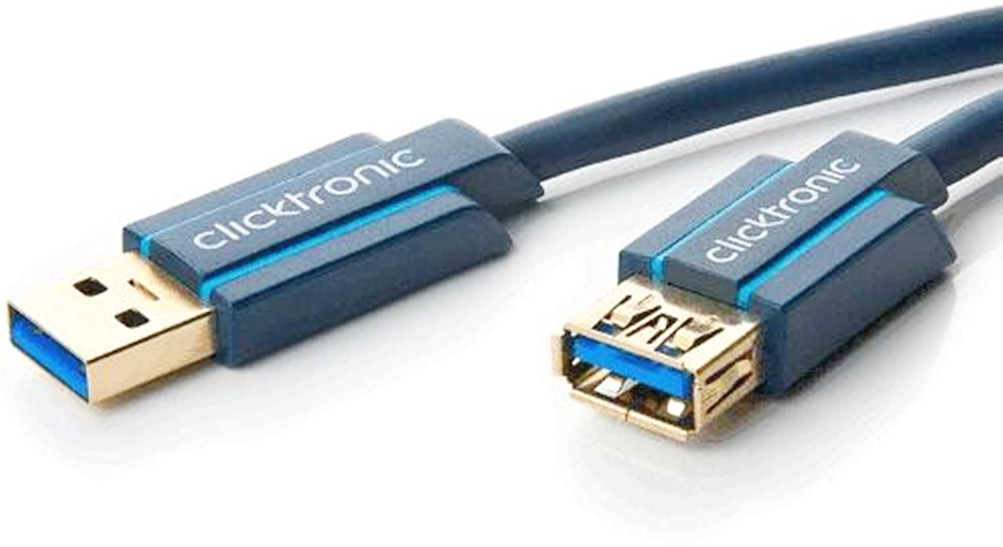 Przedłużacz portu USB 3.0 A/A clicktronic 3M