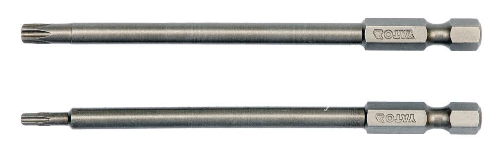 Bit, Grot Długi Torx Secur 2 Szt.t10*100 T25 x 100 Yato