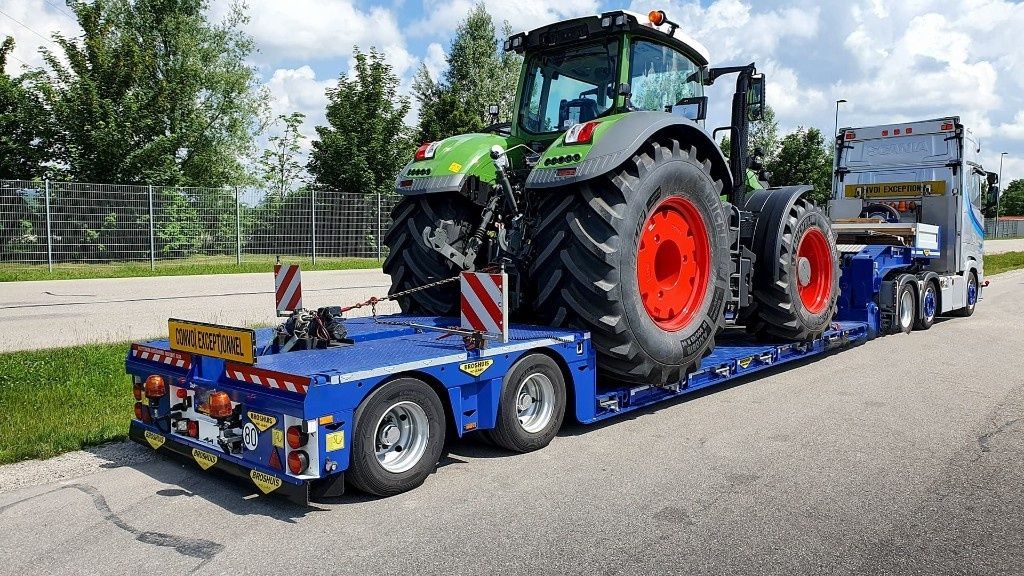 Transport Maszyn Budowlanych Rolniczych Niskopodwoziowy kombajnów
