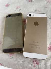 2 Iphone 5s preto e dourado