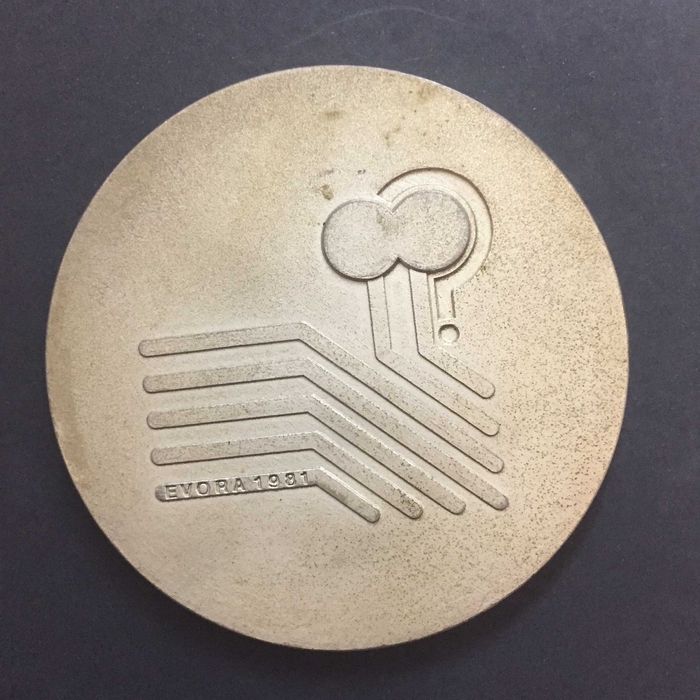 R - Jornadas Informação Agrária ÉVORA 1981, medalha Ø70mm