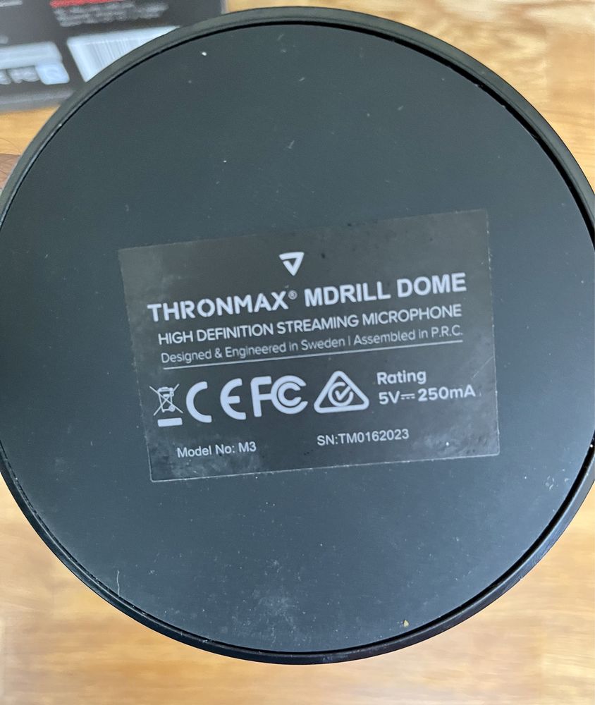 Micro ThronMax Mdrill Dome como novo