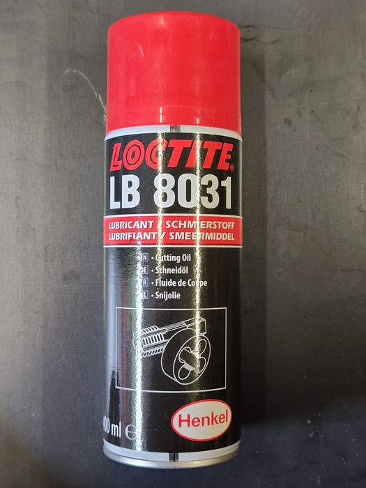 Loctite LB-8031 (400ml) Olej do gwintowana, wiercenia, cięcia.