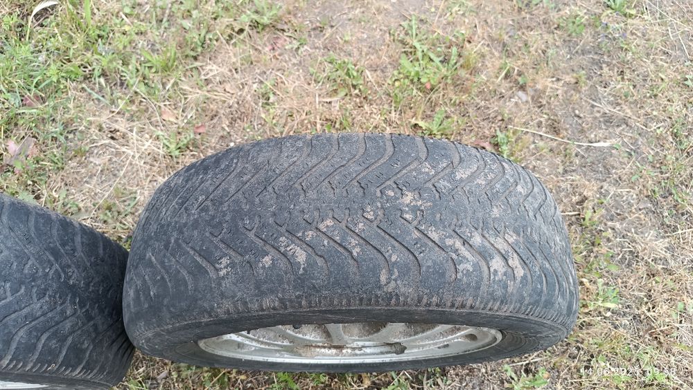 Титанові диски з резиною R15 2 шт