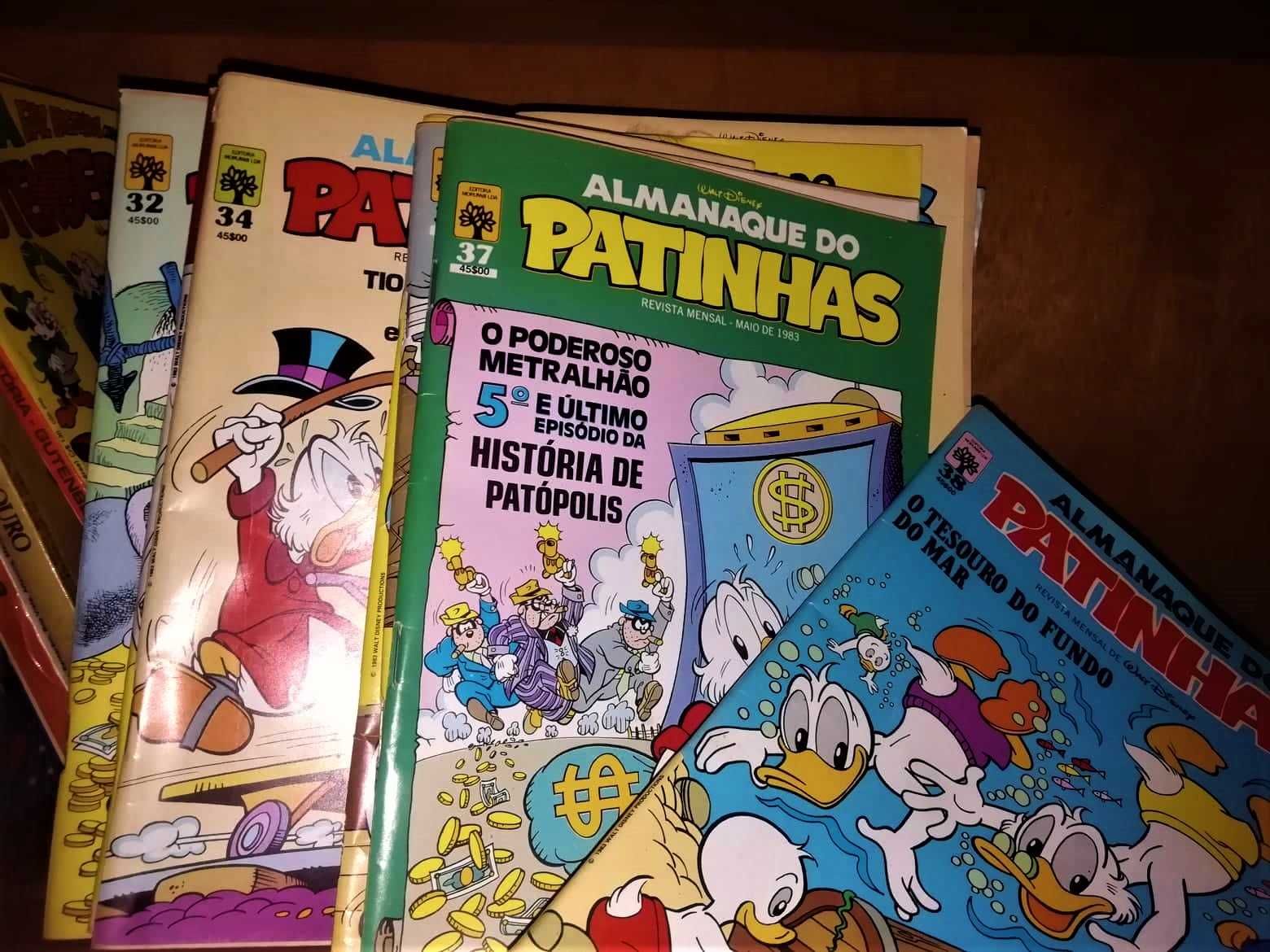 Disney Especial e Almanaque Patinhas (edições anos 80)