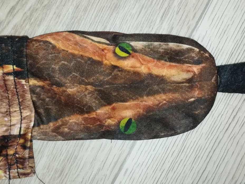 Маскарадний Хеллоуїн костюм змія зомбі скелетон 5-6років 110-116см