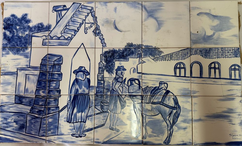 Azulejos Pintados à Mão 45x75cm (3x5)