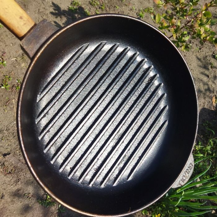 прочие товары для дома  чугунная сковорода