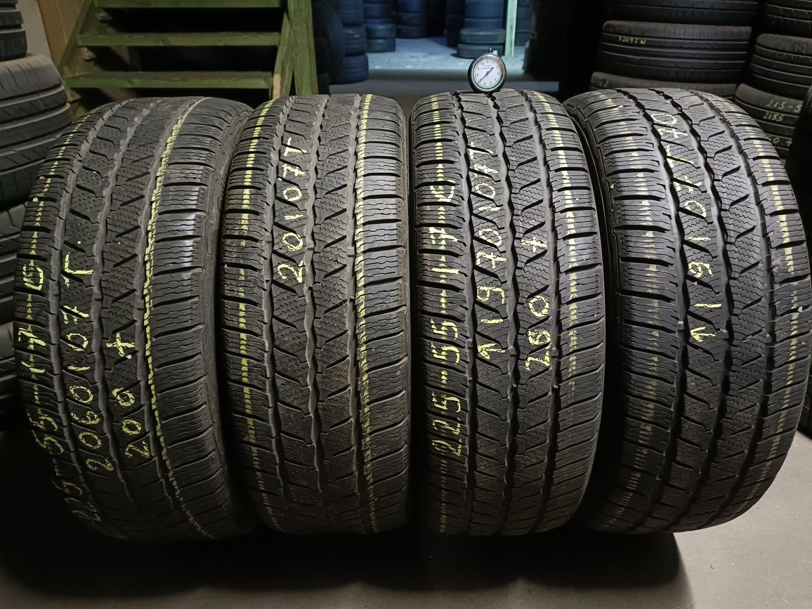 2x  225/55r17C Continental VanContactWinter z 2020r 7mm